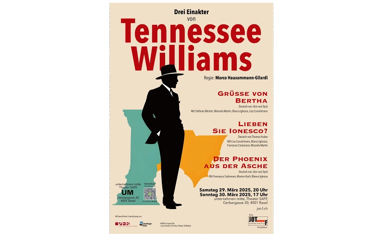 Drei Einakter von Tennessee Williams ${singleEventLocation} Billets