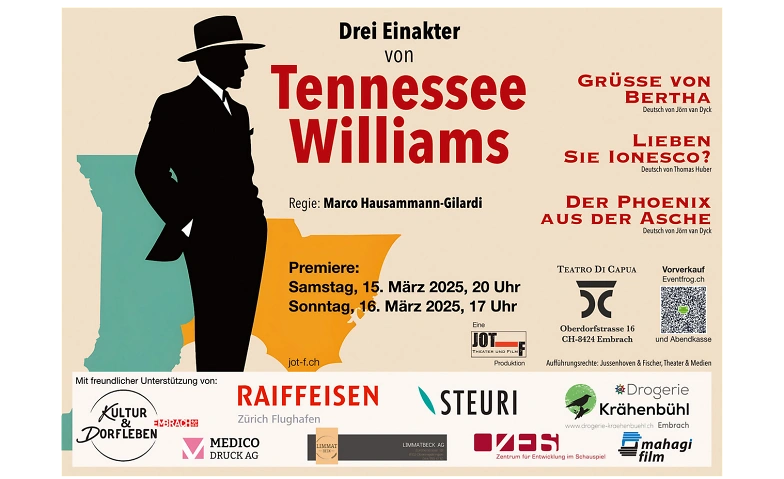 Drei Einakter von Tennessee Williams Billets