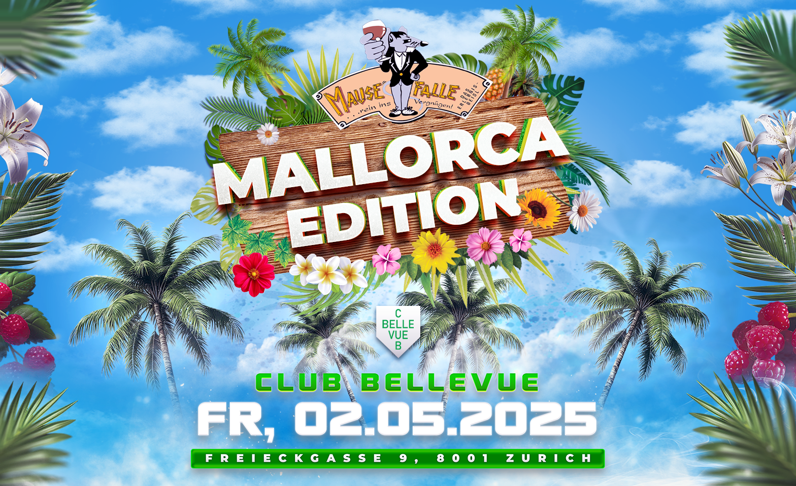 MAUSEFALLE - DIE REISE GEHT WEITER  MALLORCA EDITION ${singleEventLocation} Billets