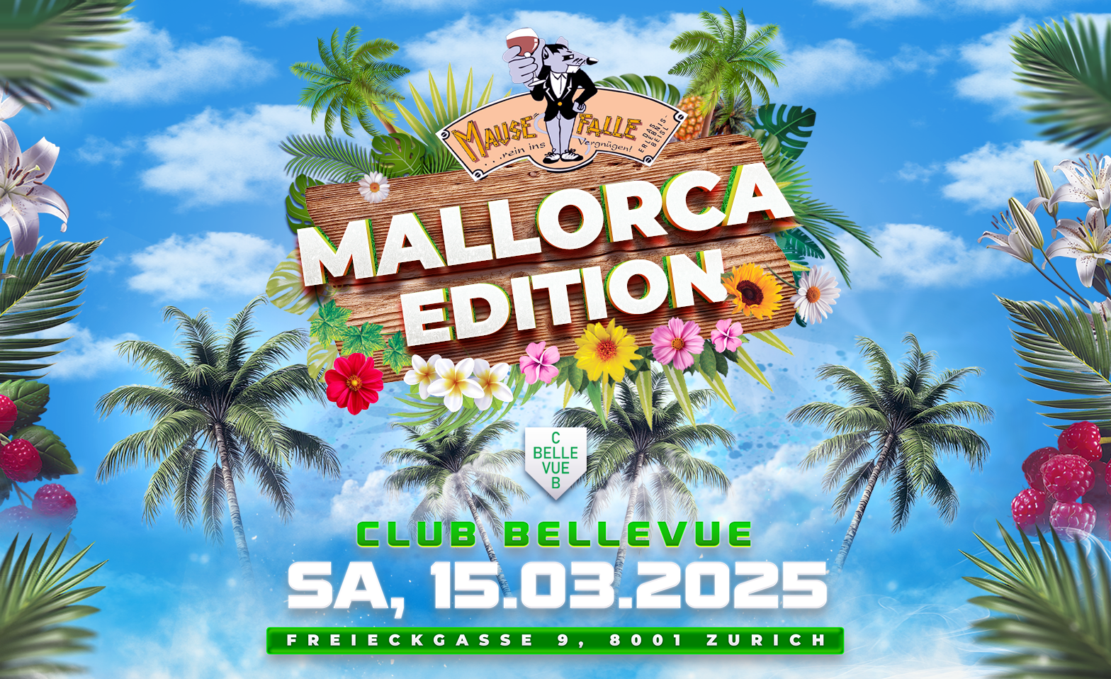 MAUSEFALLE - MALLORCA EDITION ${singleEventLocation} Billets