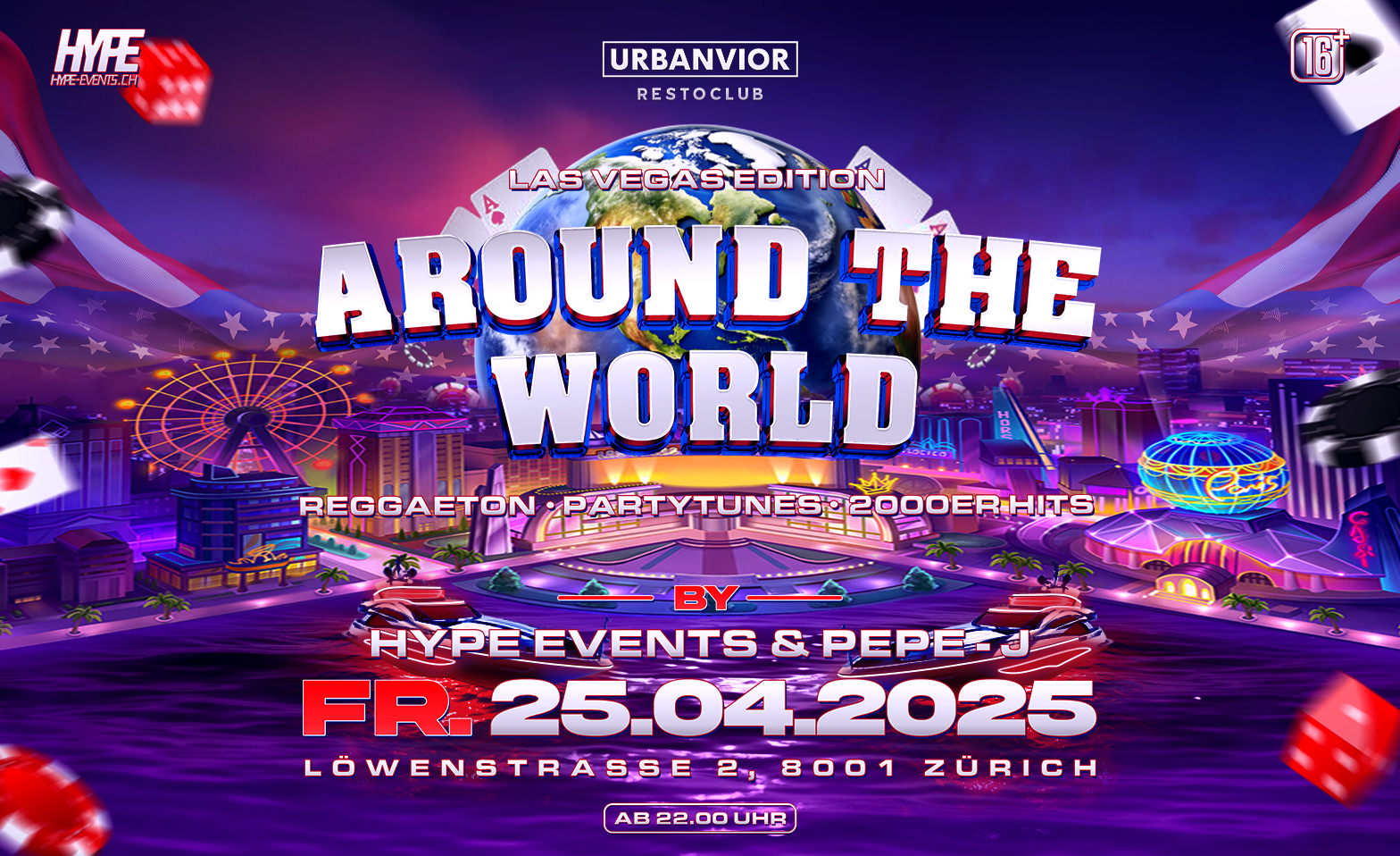 AROUND THE WORLD - Las Vegas Billets