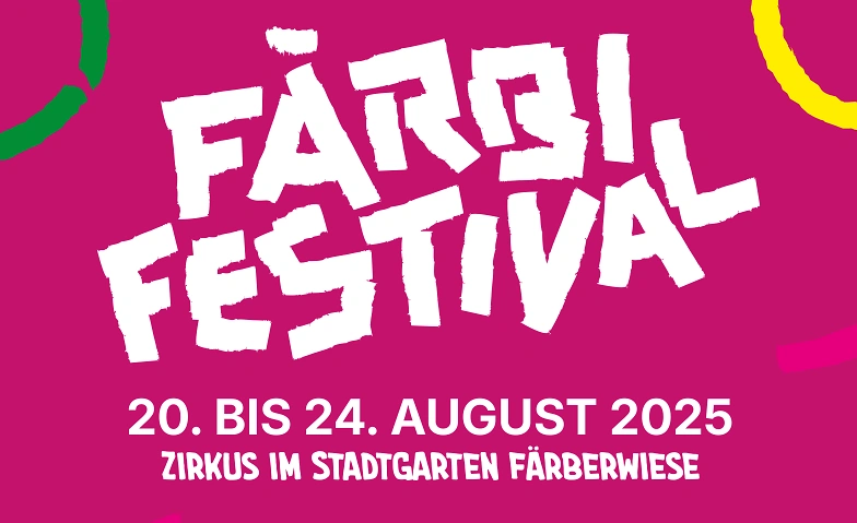 F&agrave;rbifestival 2025 - Festivalp&auml;sse Tickets