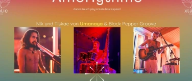 Event-Image for 'AmoRythmo mit Nik und Tiskae von Umanaya und Lukas live'