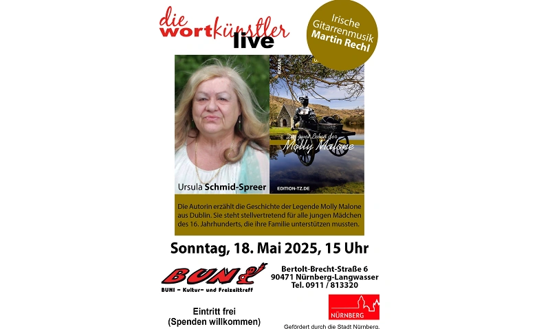 Ursula Schmidt-Spreer liest: Die zwei Leben der Molly Malone