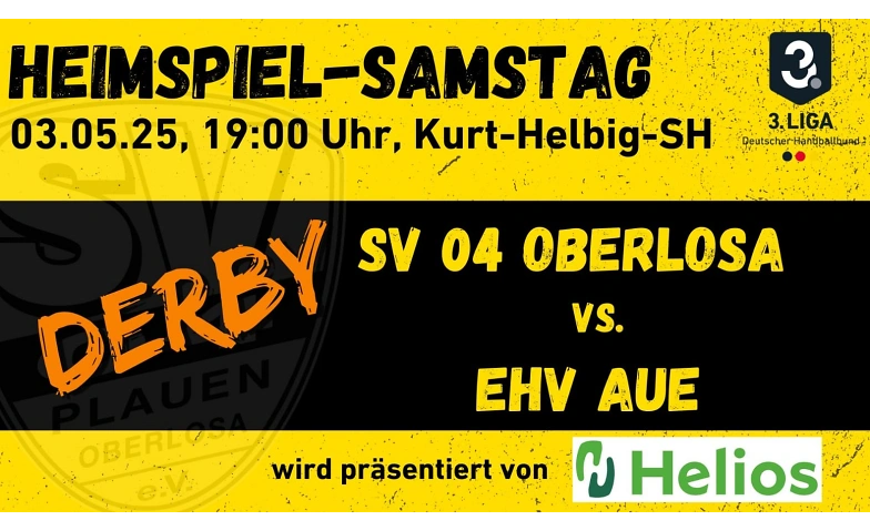 Heimspiel SV 04 Plauen-Oberlosa vs. EHV Aue