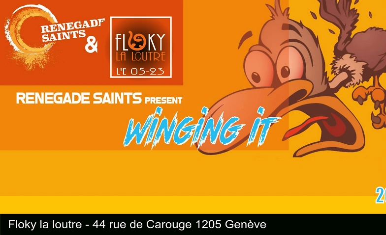 Winging It – Improv Comedy in English feat LHC improv Floky Underground, Rue de Carouge 44, 1205 Genève Tickets