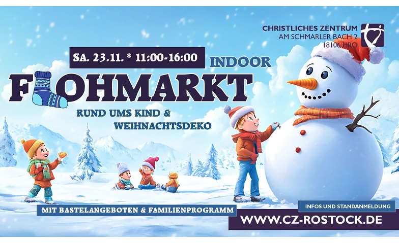 Flohmarkt im CZ Rostock (Indoor)