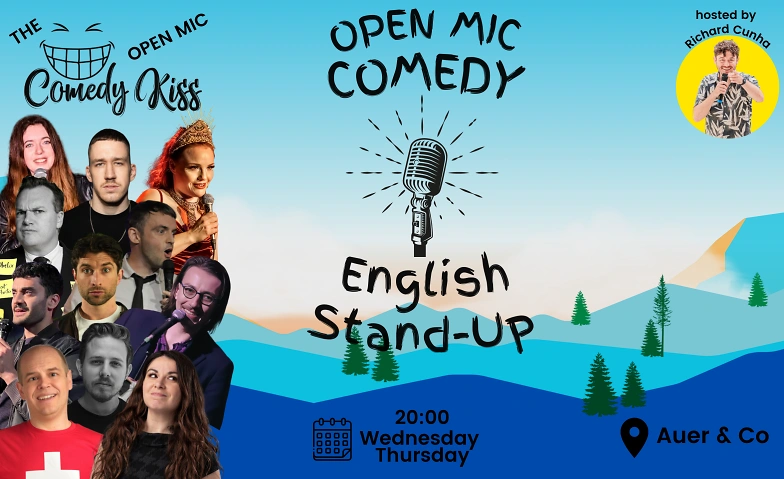 Thursday Comedy Kiss Open Mic, Zurich Billets